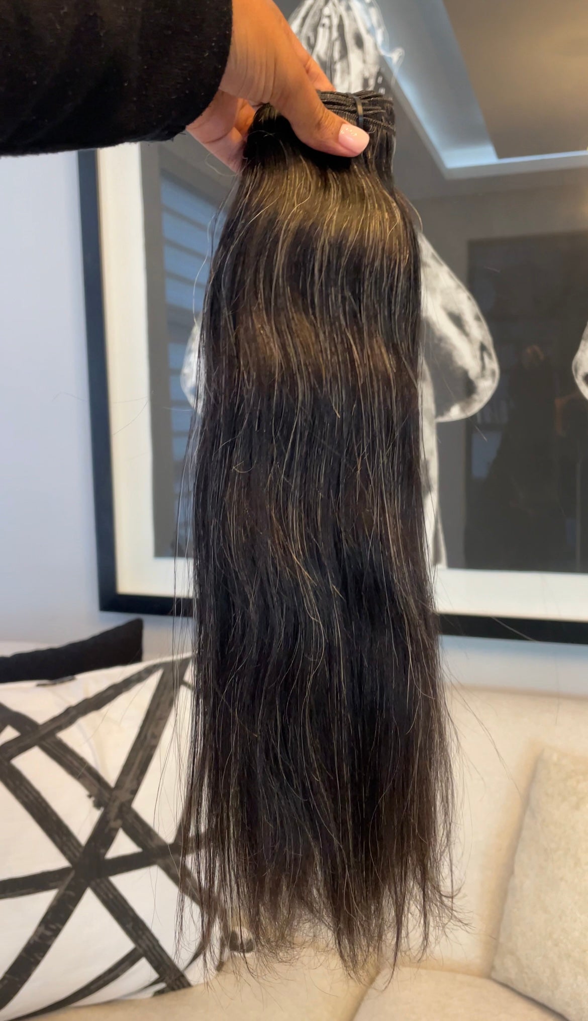 Martha Raw Indian Straight Bundles Salt and Pepper